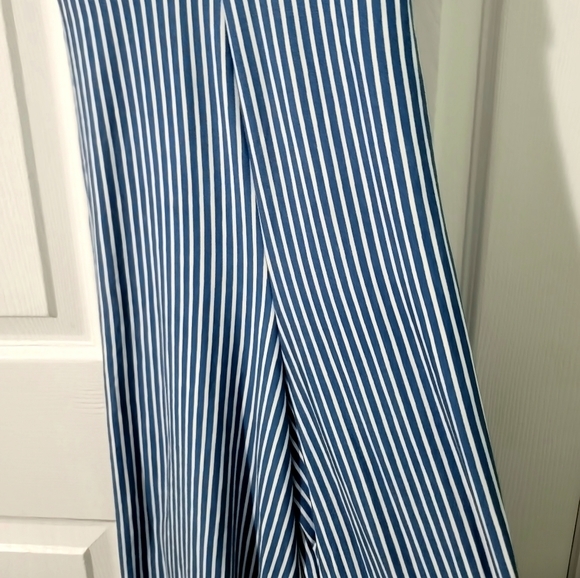 NWOT Polly & Esther Women's Strappy Striped Jumpsuit Size M - Picture 7 of 15